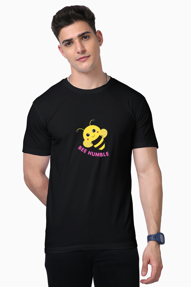 Bluelander Supima Half Sleeve T-Shirts Unmatched Quality, Supreme Comfort Bee Humble in Style.