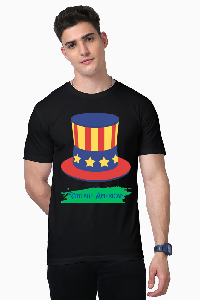 Supreme Comfort: Bluelander's Supima Cotton Half Sleeve T-Shirt - Experience Luxury in Every Wear!