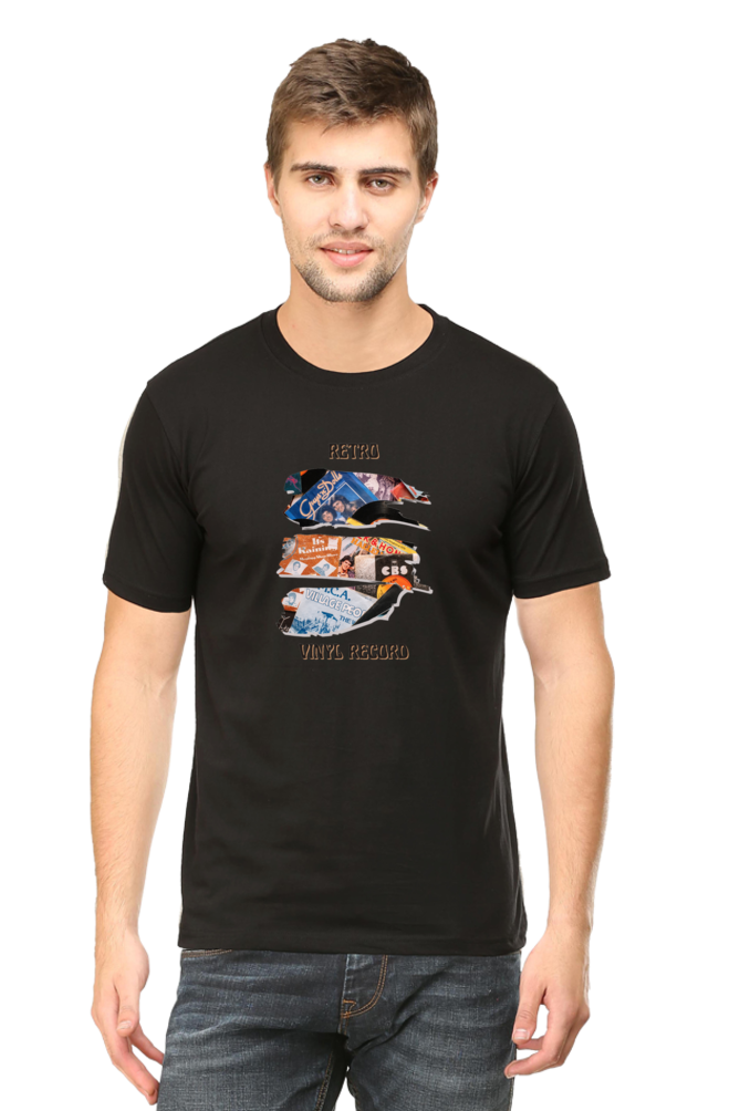 Bluelander half sleeve round neck enhanced quality, comfort, and latest retro designs.
