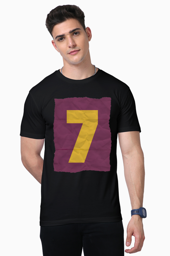 Step into the Fashion Realm with Bluelander's Supima Cotton Half Sleeve T-Shirt!