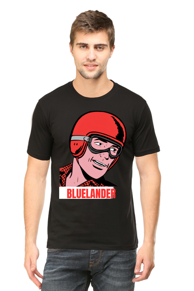Elevate Your Style with Bluelander's Cotton Half Sleeve T-Shirt!
