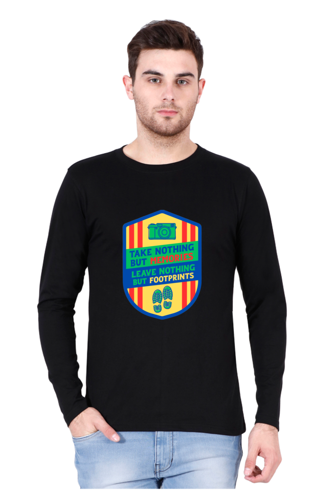 Dress Like Royalty: Bluelander's Cotton Full Sleeve T-Shirts – Luxury with a Standout Design Legacy.