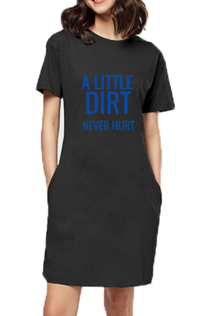 Unveil Timeless Elegance: Bluelander's Full Sleeve Cotton T-Shirt Dress – Where Comfort Meets Style in Every Stitch for Girls and Women's.