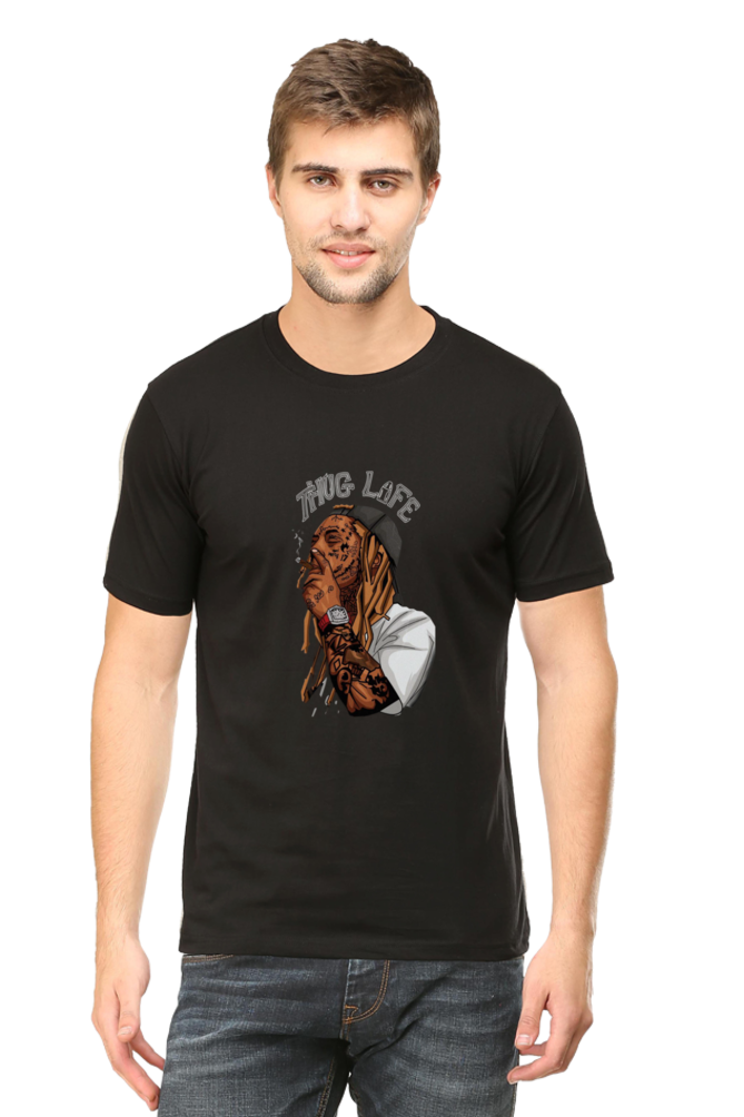 Bluelander Unisex Regular Fit T-Shirt: Soft, Breathable, 100% Cotton, Pre-Shrunk, Bio-Washed, Lycra Ribbed Neck