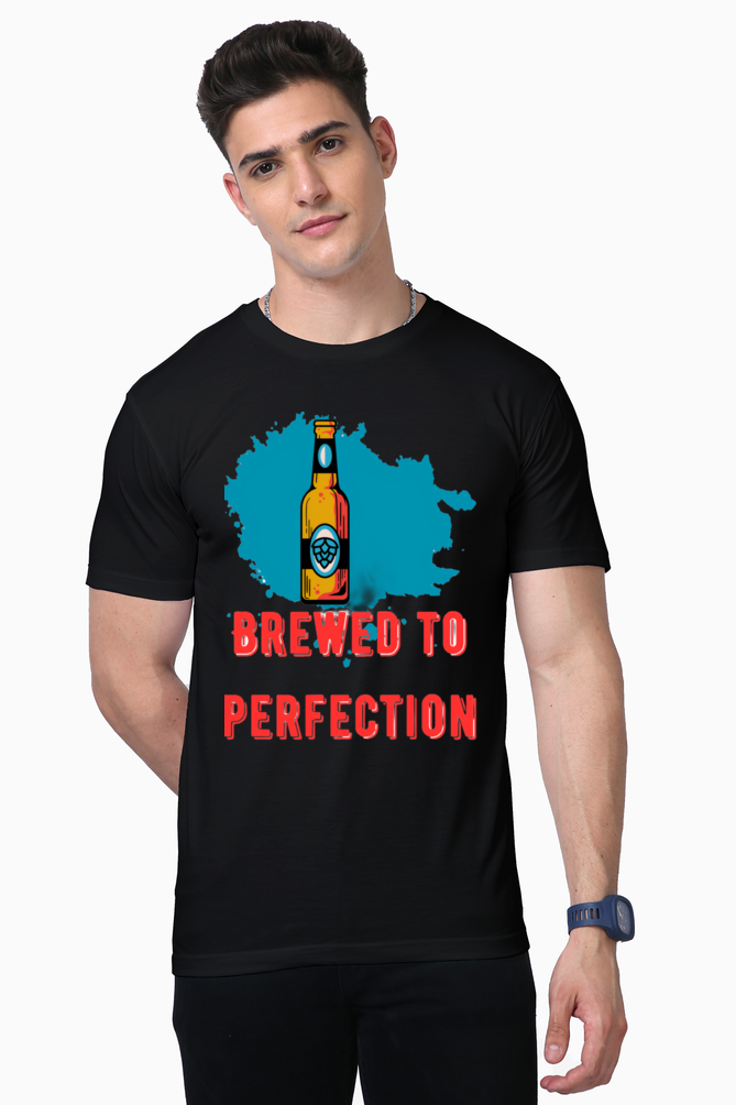 Step into Style: Bluelander's Supima Cotton Half Sleeve T-Shirt, Where Fashion Begins!