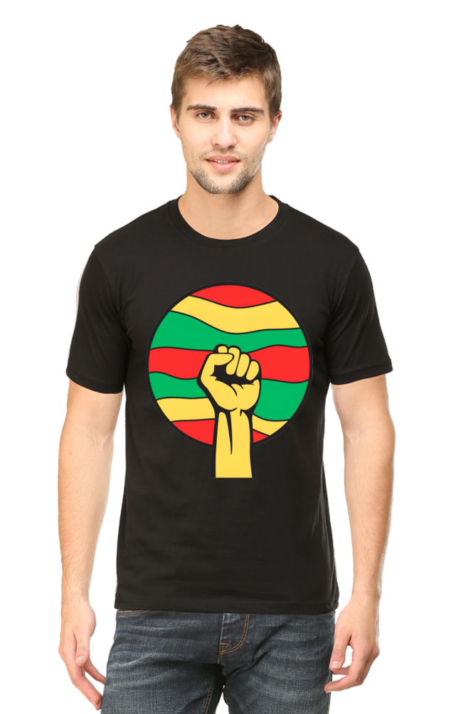 Get Noticed where ever you go with Bluelander's Cotton Half Sleeve T-Shirts: Stand Out with Future Fashion!