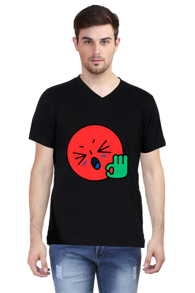Embrace Comfort and Style: Bluelander's V Neck Half Sleeve Cotton T Shirt!