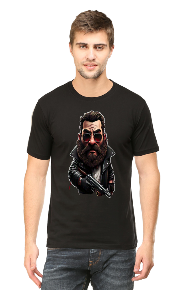 Bluelander's Premium Unisex Cotton Bio-Washed Half-Sleeve T-Shirt