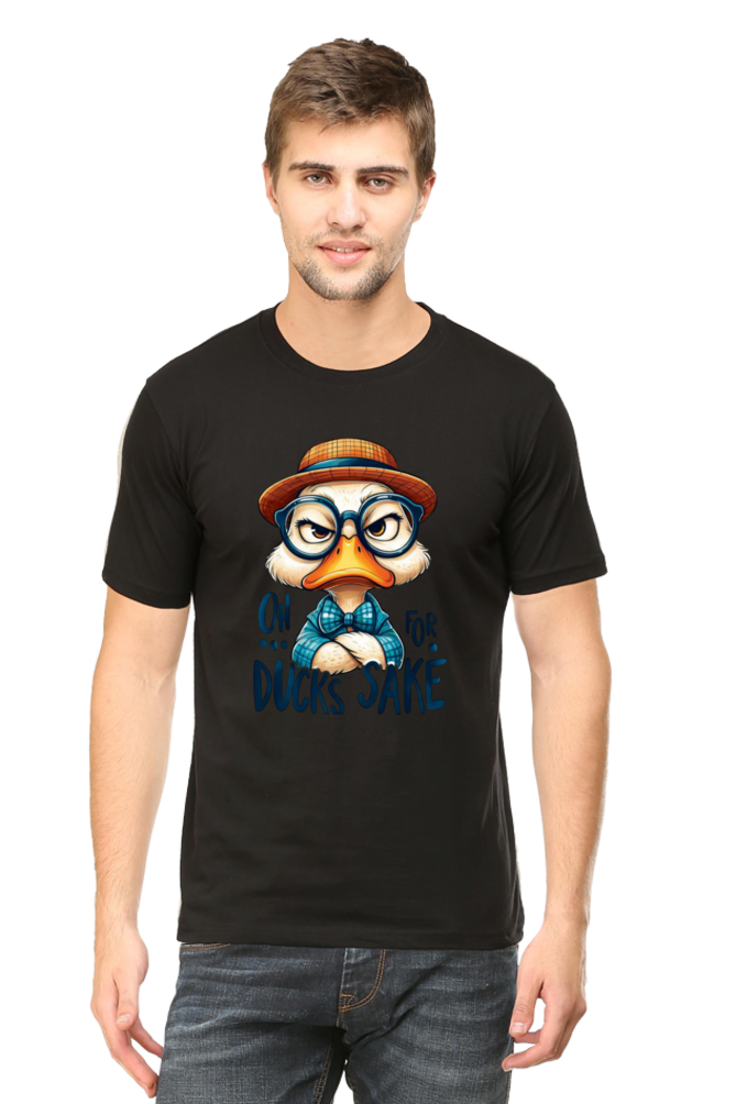 Feel the Vibe: Bluelanders Premium Cotton Unisex Half-Sleeve T-Shirt.