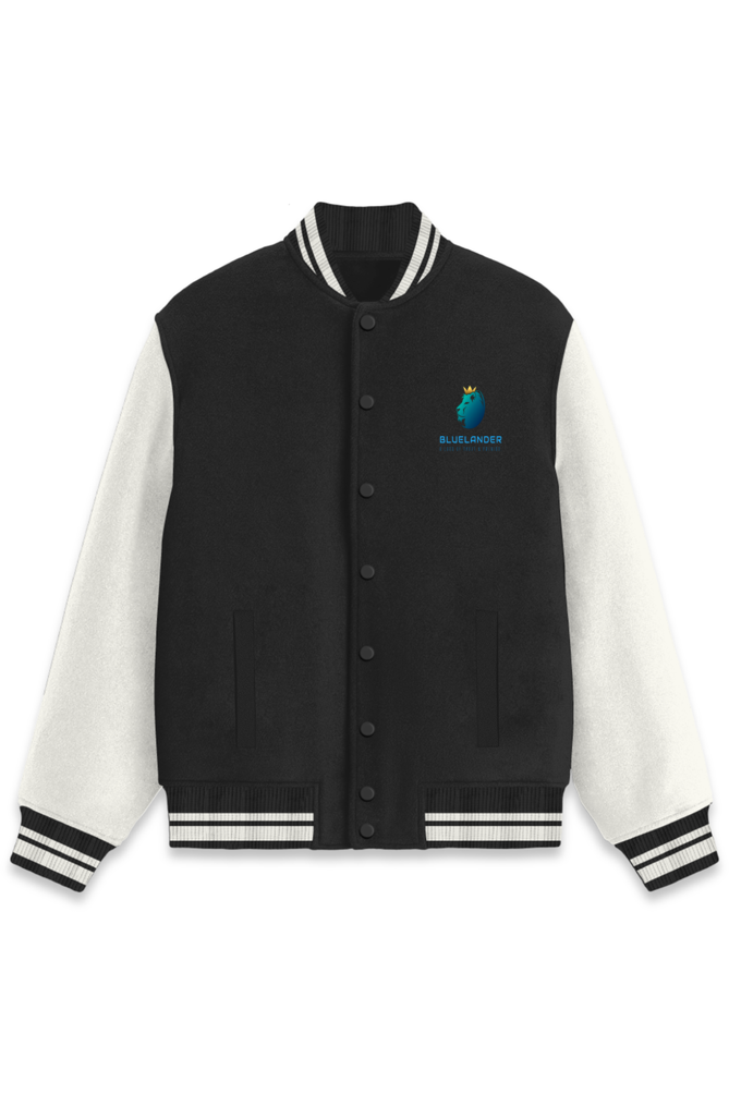 Bluelander Unisex Letterman Jacket – Crafted for Comfort, Built with Love.