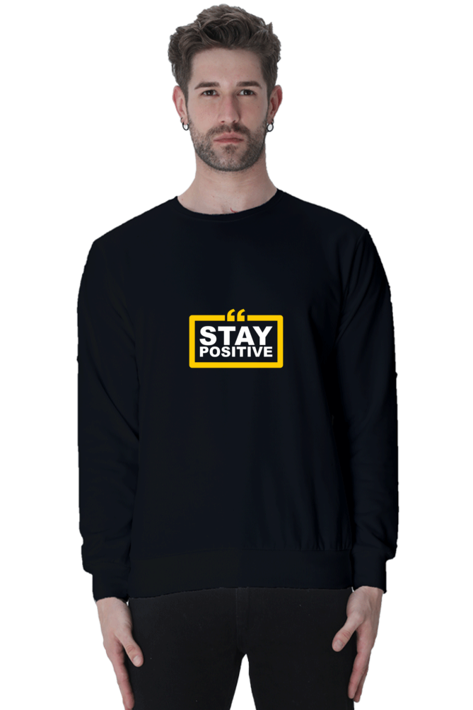 Bluelander sweatshirts Unleash Style, Power, and Comfort with Our  high quality and  Exclusive Designs,stay positive on negative place.