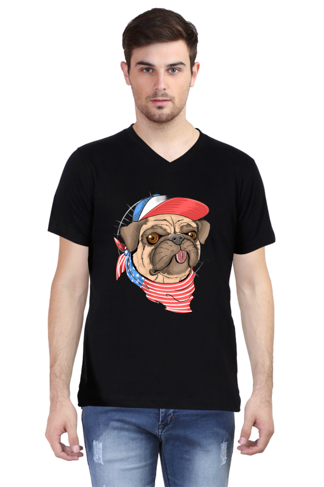 Elevate Your Look: Bluelander's V-Neck Cotton Half Sleeve T-Shirts!