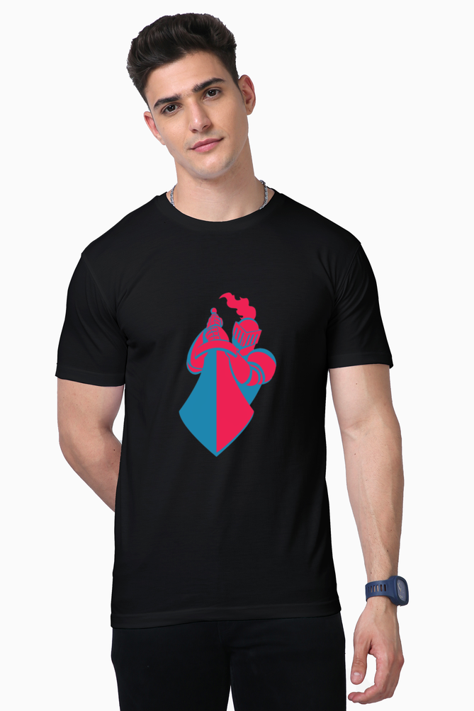 Bluelander's Supima Cotton Half Sleeve Tees:Rock Your Day in Comfort and Style.