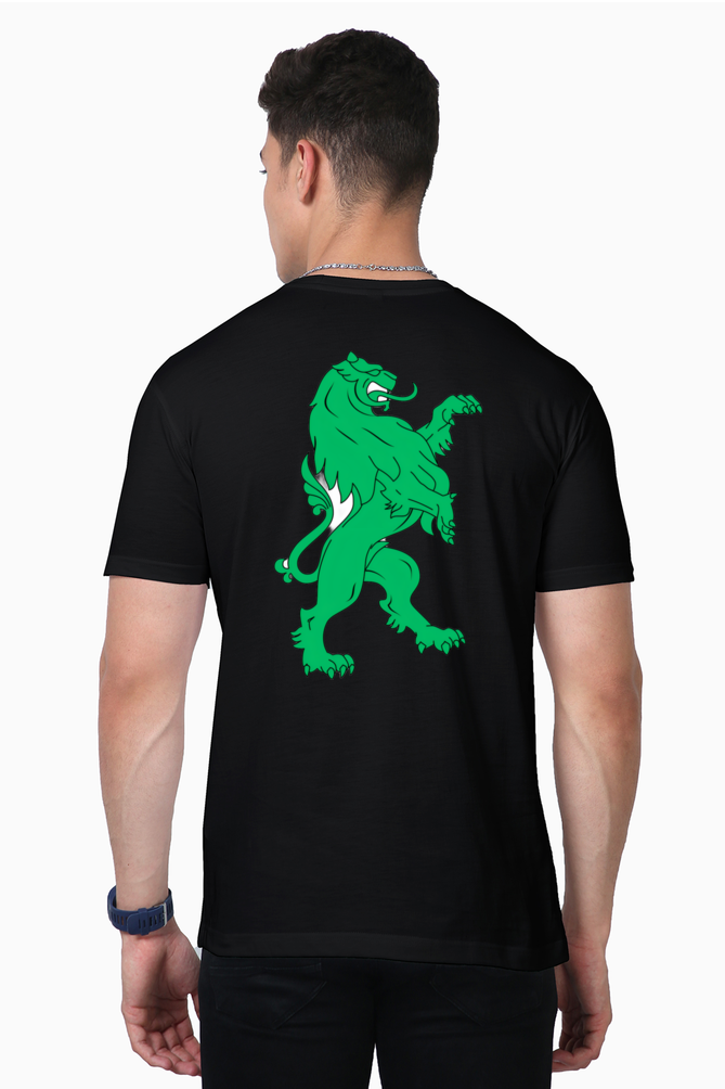 Stand Out Everywhere with Bluelander's Supima Cotton Half Sleeve T-Shirt - Enhanced Back Design!