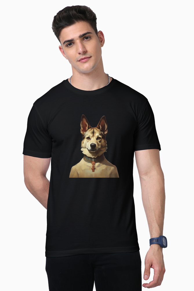 Elevate Your Style and Comfort: Bluelander Supima T-Shirts for a Stylish Stroll with Your Dog, Crafted by Human and AI – Unleashing the Future of Fashion.