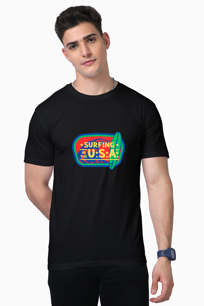 Style Sovereignty: Bluelander's Supima Cotton Half Sleeve Tees – Rule Your Wardrobe with Supreme Comfort and Unmatched Elegance.