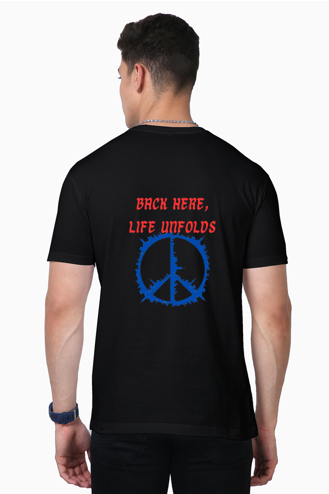 Elevate Your Style with Bluelander's Supima Cotton Half Sleeve T-Shirts – Supreme Comfort Meets Standout Design.