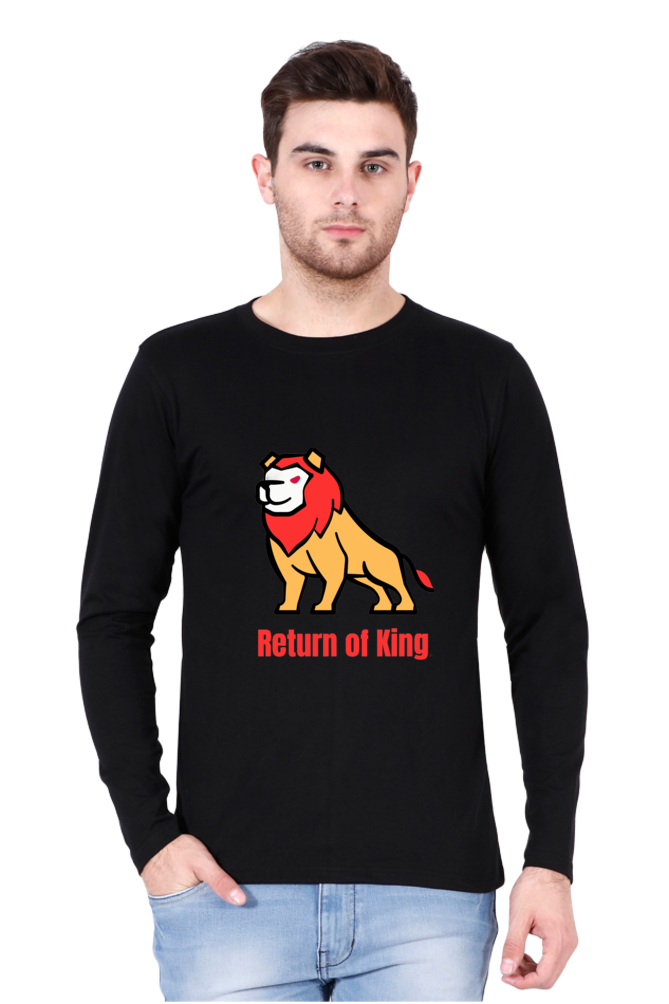 Bluelander's Cotton Full Sleeve T-Shirt - Ride the Wave of Fresh Fashion!