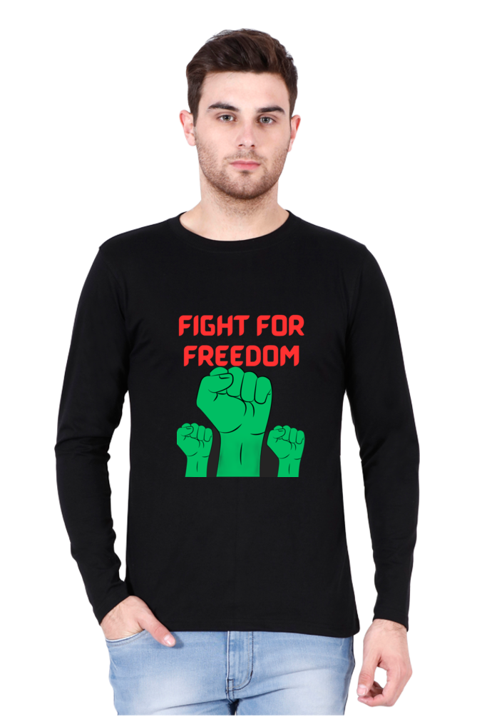 Make a Statement: Bluelander's Cotton Full Sleeve Tee – Unmatched Comfort, Simply Stylish.