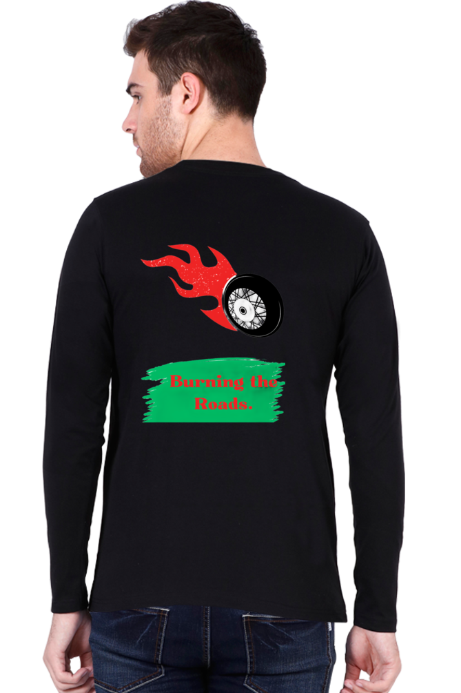 Make a Statement: Bluelander's Cotton Full Sleeve T-Shirts - Stand Out with Every Design!