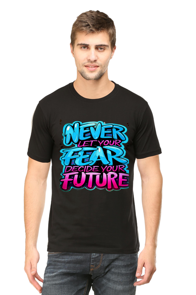 Bluelander Premium Cotton Unisex T-Shirt - Super Combed, Pre Shrunk, Bio Washed, Lycra Ribbed Neck | Power of Love and Fashion