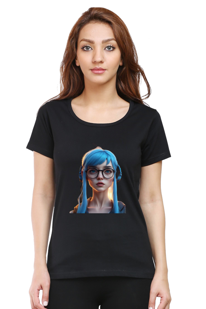 Unveiling Timeless Comfort: Bluelander Cotton Half Sleeve T-Shirts – AI-Enhanced Design, A Fashion Revolution for Our Beautiful Sisters and Moms of India.