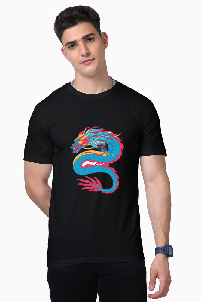 Indulge in Everyday Luxury: Bluelander's Supima Half Sleeve Tees - Your Style Sanctuary!