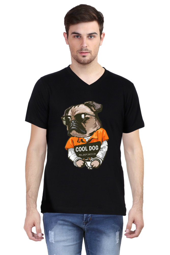 Vibrant V-Neck: Bluelander's V Neck Cotton Half Sleeve T-Shirts, Your Everyday Essential!