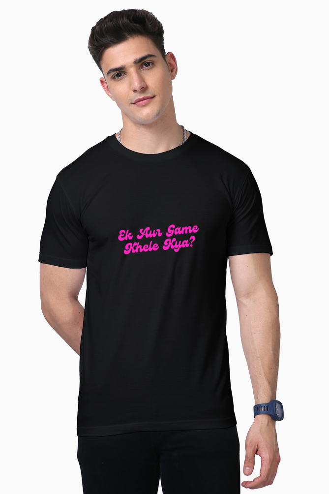 Bluelander supima half sleeve t-Shirts:elevate your style and game with supreme comfort and extraordinary quality designs. Play the the game with style.