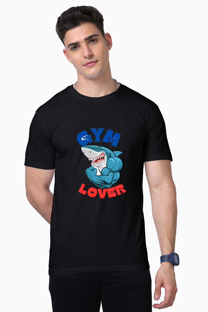 Bluelander Supima Half Sleeve T-Shirt, Made in India for Our Talented and Beautiful Indians. Elevate Your workout with Style and Supreme Comfort!