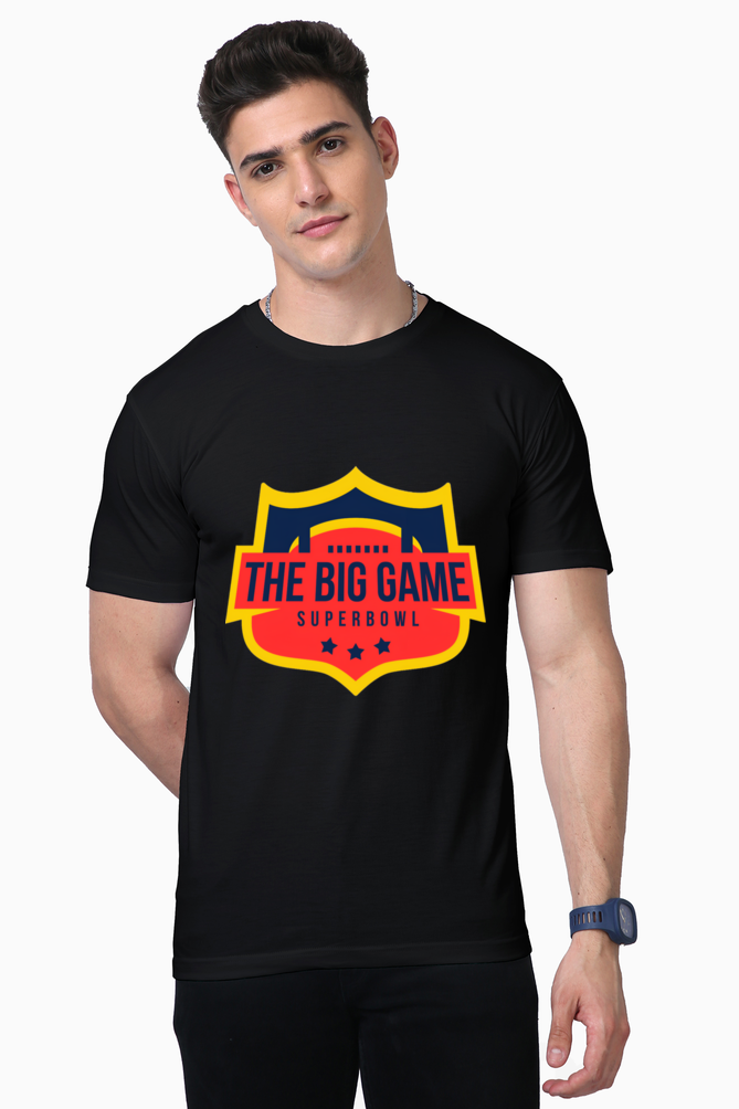 Feel the Luxe: Bluelander's Supima Cotton Half Sleeve T-Shirt - Designs That Give Goosebumps!