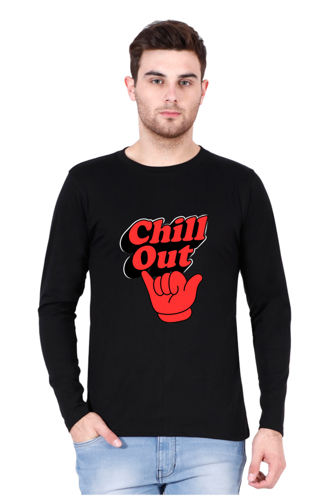 Bluelander Elegance: Step Out in Style with Cotton Full Sleeve T-Shirts.