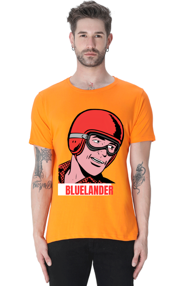 Elevate Your Style with Bluelander's Cotton Half Sleeve T-Shirt!