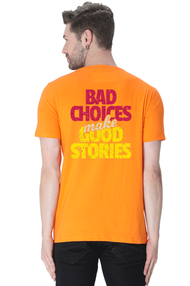 Let's create good stories together: Bluelander's Premium Cotton Bio-Washed Half-Sleeve T-Shirt