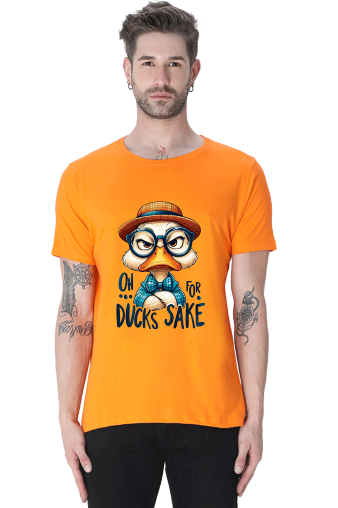 Feel the Vibe: Bluelanders Premium Cotton Unisex Half-Sleeve T-Shirt.