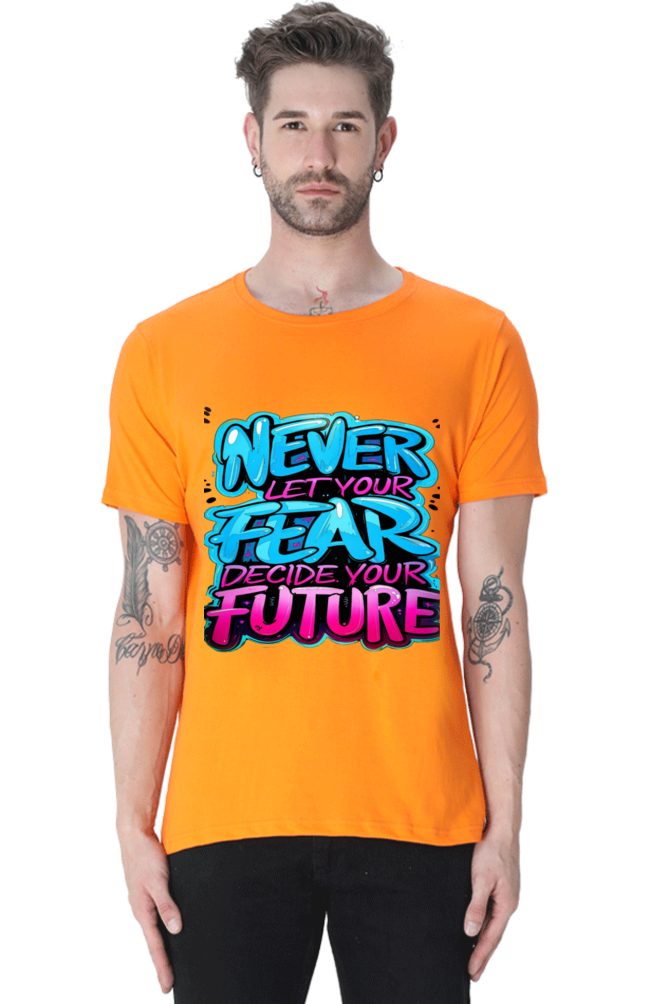 Bluelander Premium Cotton Unisex T-Shirt - Super Combed, Pre Shrunk, Bio Washed, Lycra Ribbed Neck | Power of Love and Fashion
