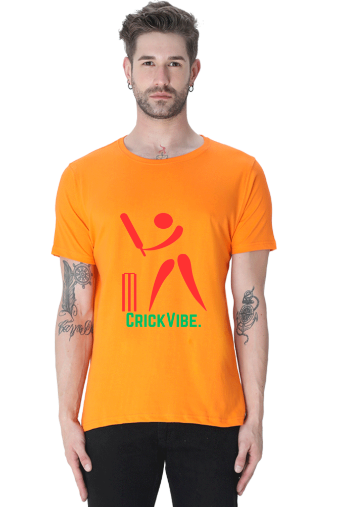Bluelander's Cotton Half Sleeve T-Shirt -Rock the Cricket Ground in Comfort and Style!