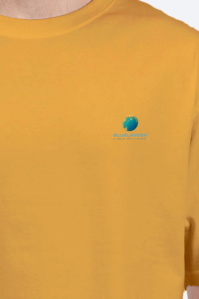 Go Big or Go Home: Bluelander's Oversize Classic Cotton T-Shirts Make a Statement!