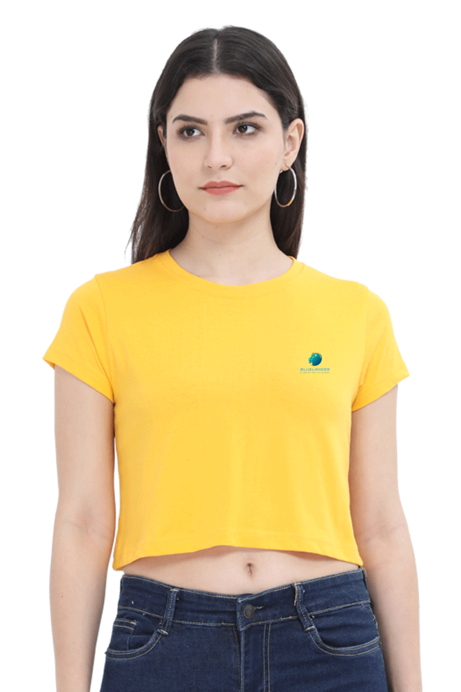BlueLander Kiss Crop Top Elevate Your Style with Trendy Comfort and a Touch of Playful Elegance