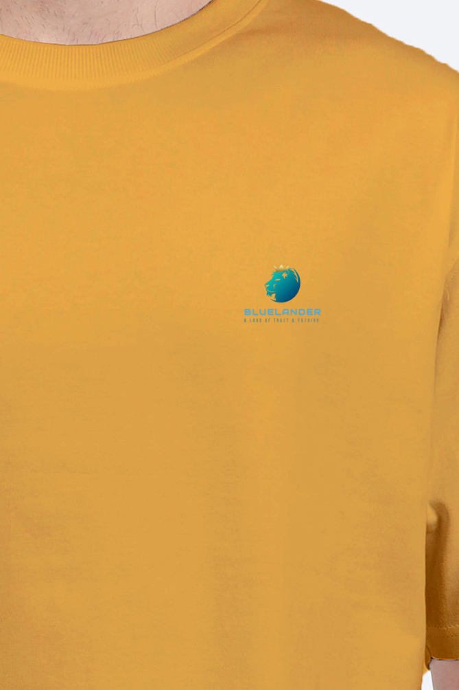 Glow Up Your Nights with Bluelander's Oversize Classic Cotton T Shirts: Futuristic Designs for Stylish Nights!