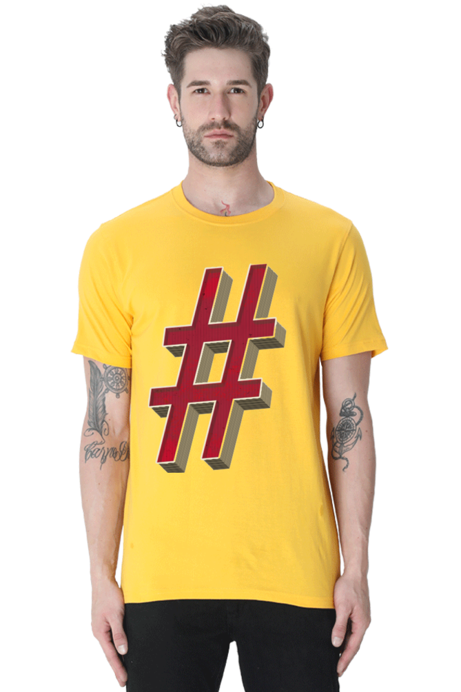 Half the Sleeves, Double the Fun: Bluelander's Half Sleeve Cotton T-Shirts for Playful Spirits!