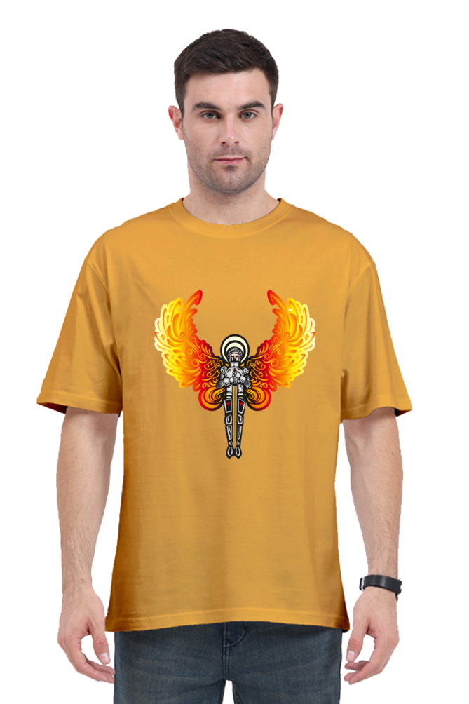 Glow Up Your Nights with Bluelander's Oversize Classic Cotton T Shirts: Futuristic Designs for Stylish Nights!