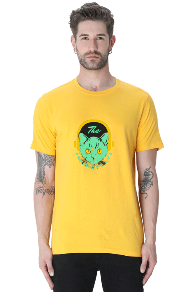 Bluelander Half Sleeve T-Shirts: Elevate Your Style with Quality Comfort and Play the Music of Your Life! #FashionWithPassion.