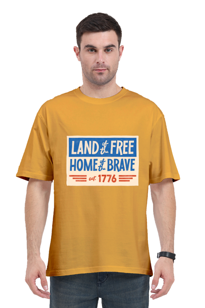 Unmatched Comfort: Bluelander Oversize Classic Cotton T-Shirts, Elevate Your Casual Look!