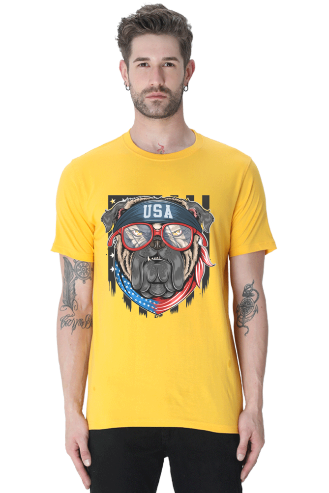 Express Yourself: Bluelander's Cotton Half Sleeve T-Shirts, Fashion That Speaks Volumes!