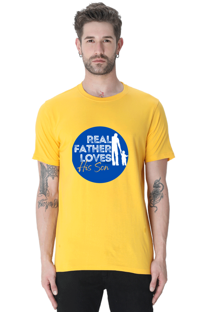 Elevate Father Son Bonds in Style Bluelander's Half Sleeve Cotton T-Shirt - Experience Supreme Comfort with Unmatched Design and Quality