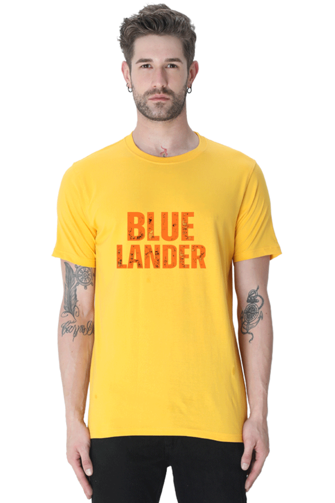 Soft Cotton, Enhanced Comfort: Bluelanders Unisex Half-Sleeve T-Shirt