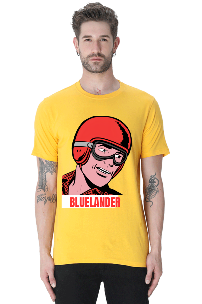 Elevate Your Style with Bluelander's Cotton Half Sleeve T-Shirt!