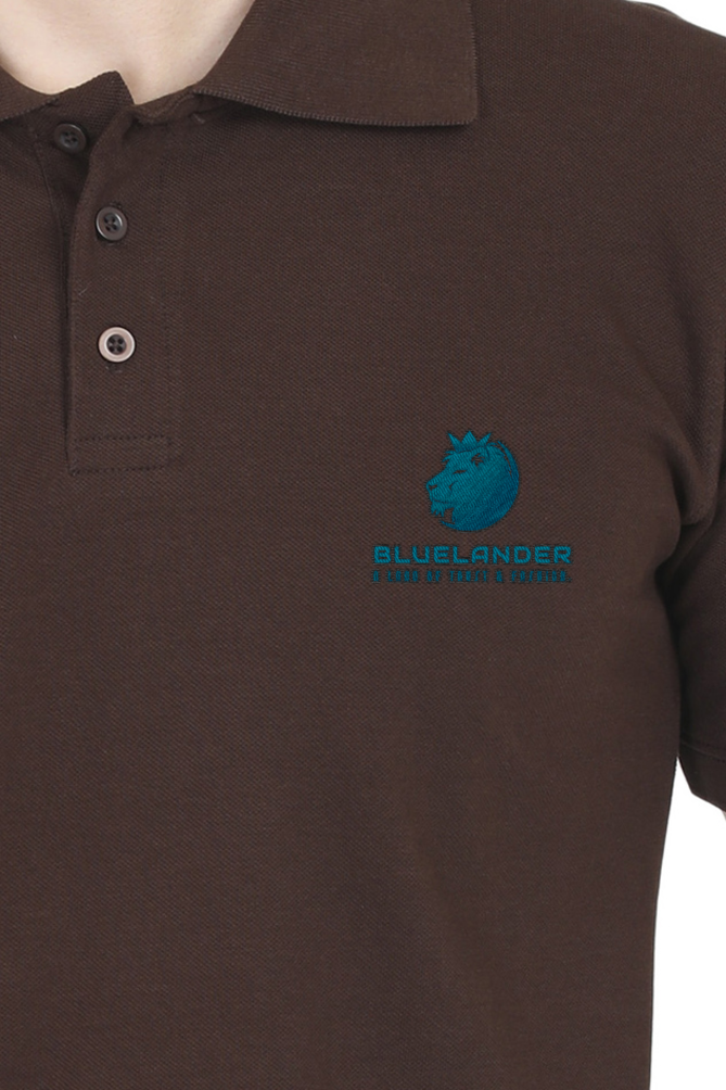 Bluelander's Polo: 220 GSM Premium Cotton - Super Combed, Bio Washed, Unisex Fit. Step into comfort, stride towards your dreams