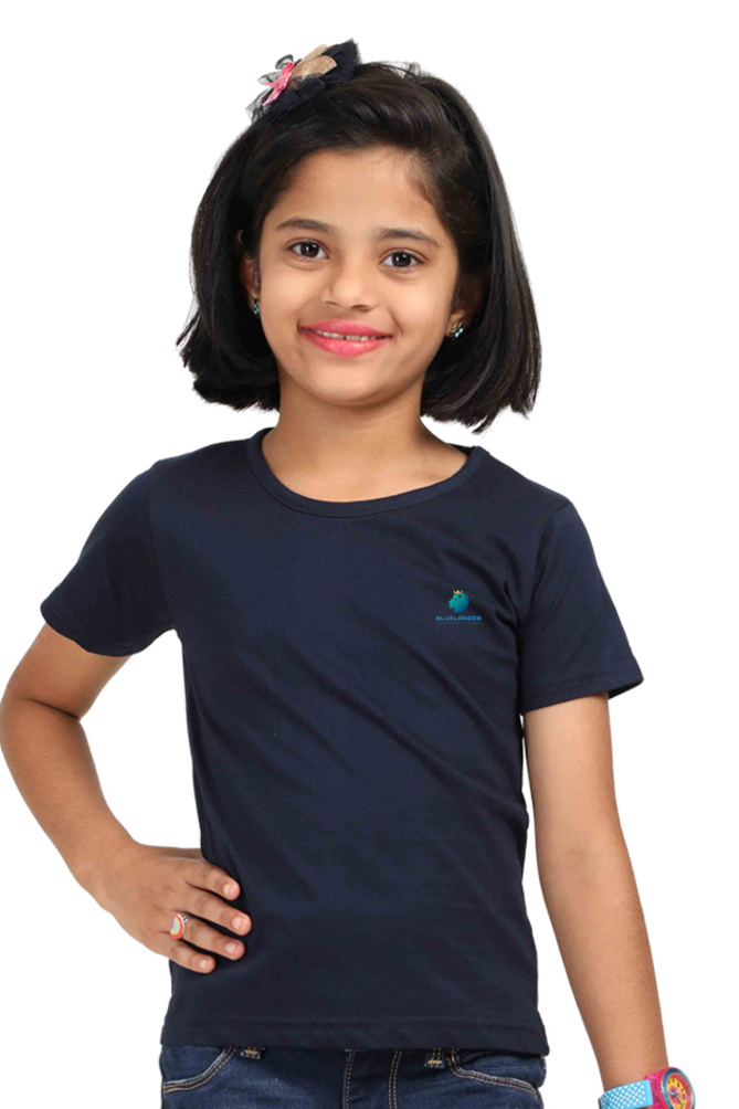 Twirl into Fun: Bluelander's Girls Cotton Half Sleeve Tees Delight!